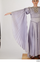  Photos Woman in Historical Dress 24 16th century Grey dress Historical Clothing shoulder sleeve upper body 0001.jpg